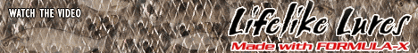 Lifelike Lures with Formula X