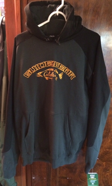 Cabela's store guidewear sweatshirt