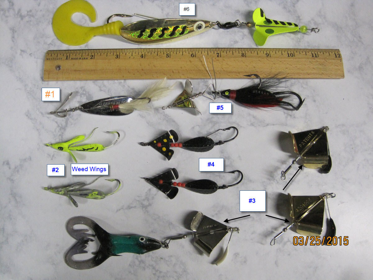 MuskieFIRST  spoon with spinner on front » Lures,Tackle, and