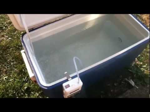MuskieFIRST  Live bait cooler » Lures,Tackle, and Equipment