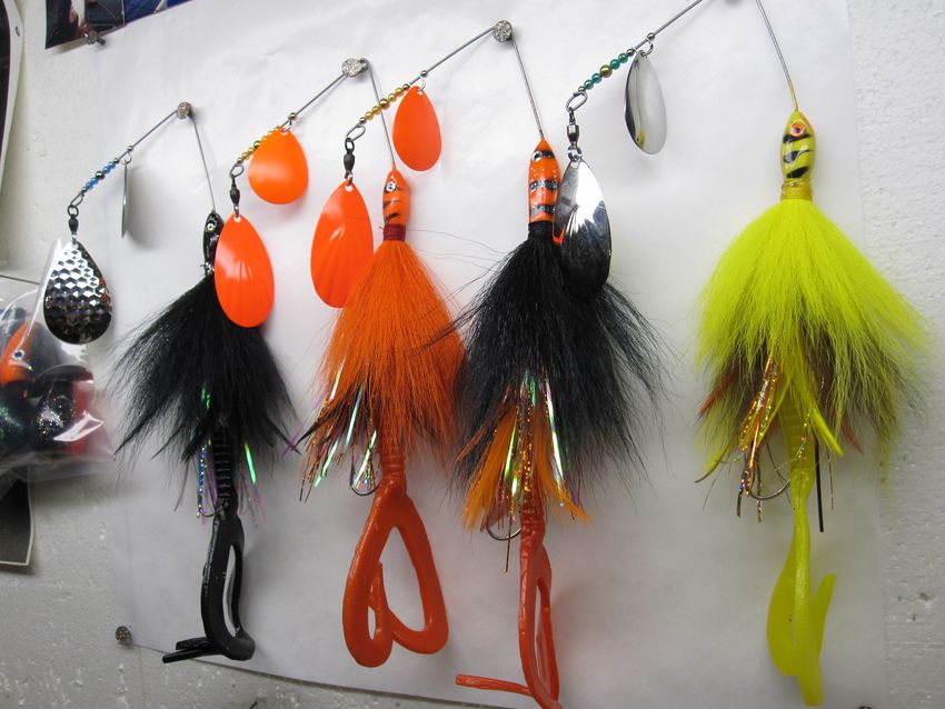 MuskieFIRST  Weighting Gliders » Basement Baits and Custom Lure  Painting » More Muskie Fishing