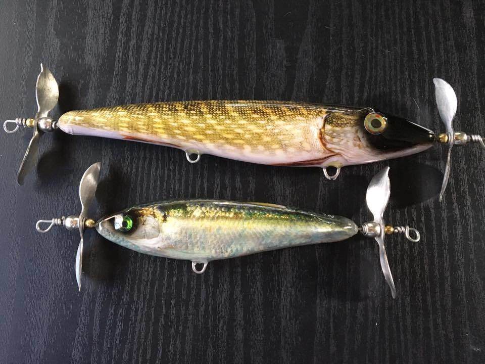 MuskieFIRST  Custom propellers » Basement Baits and Custom Lure