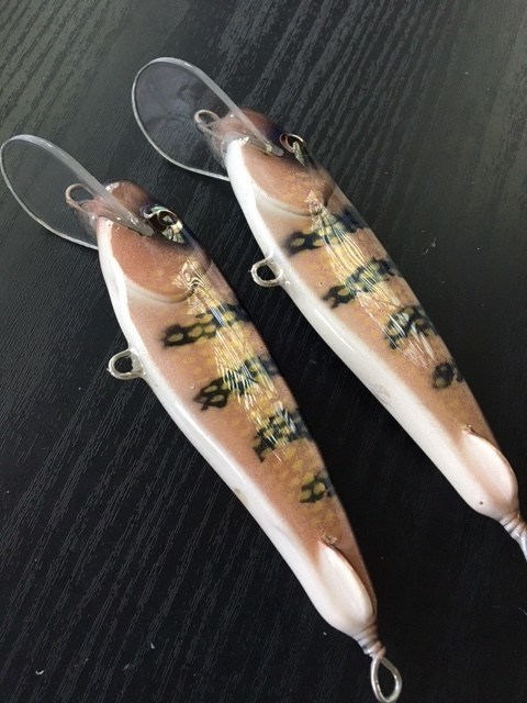 MuskieFIRST  Tallywacker Tail blades » Basement Baits and Custom Lure  Painting » More Muskie Fishing