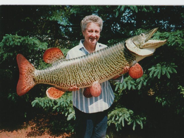 Image result for muskie delores lapp record musky