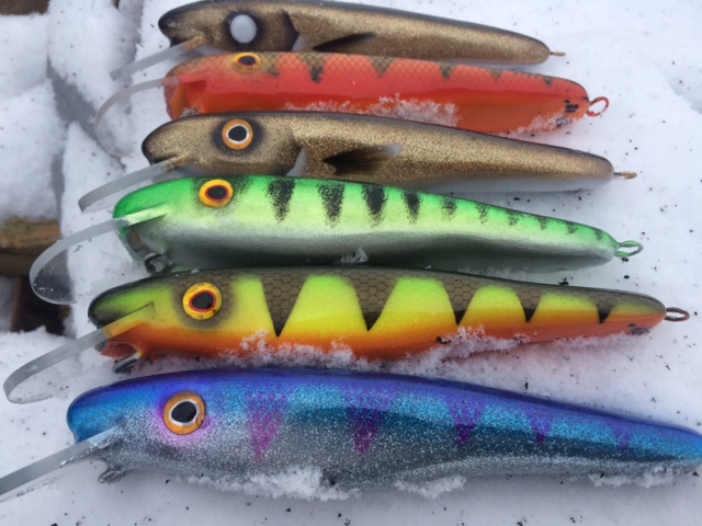 MuskieFIRST  Painting Pattern » Basement Baits and Custom Lure