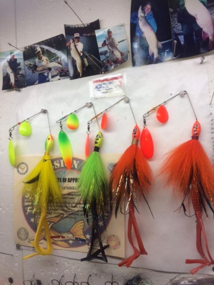 MuskieFIRST  Baker's » Basement Baits and Custom Lure Painting