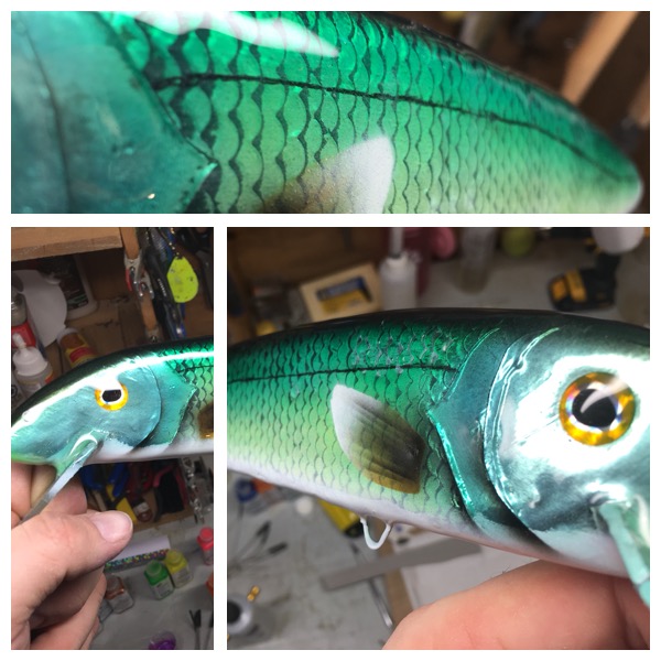 MuskieFIRST  Painting Pattern » Basement Baits and Custom Lure