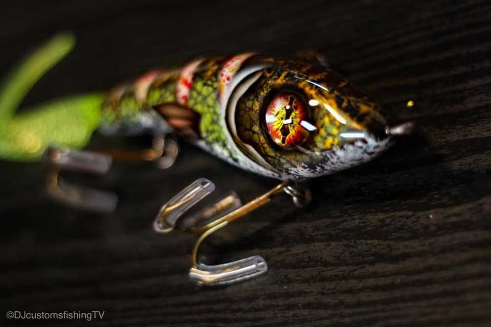 MuskieFIRST  Soft tail glide » Basement Baits and Custom Lure