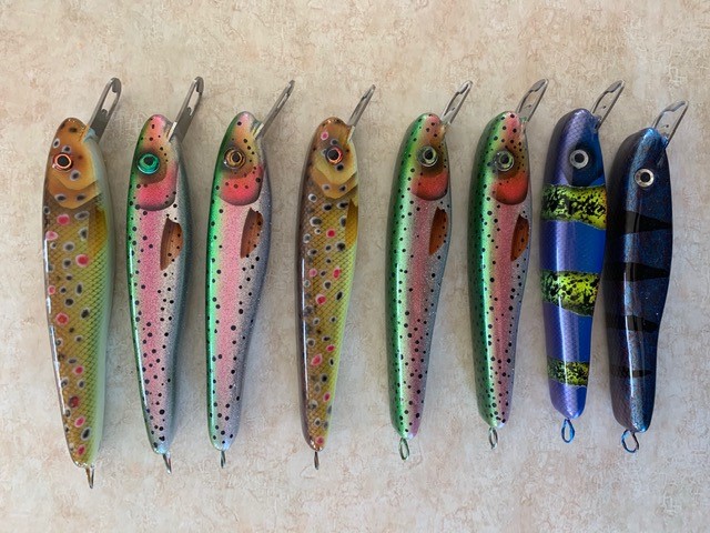 MuskieFIRST  Some More Baits! » Basement Baits and Custom Lure Painting »  More Muskie Fishing