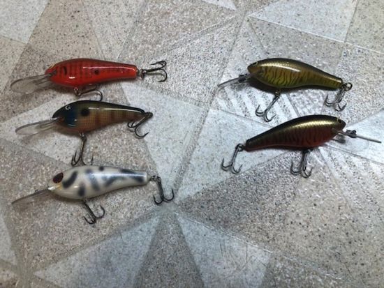 VINTAGE BAGLEY OLDER MODEL ? MUSKY MUSKIE FISHING LURE