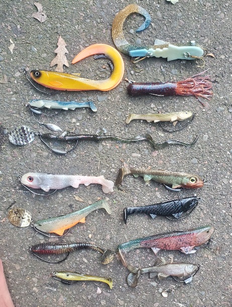 Which one are you throwing?? Both of these baits CATCH FISH! It all ju