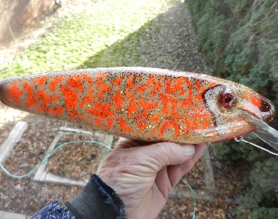 MuskieFIRST  Some recent ones » Basement Baits and Custom Lure Painting »  More Muskie Fishing