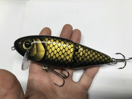 MuskieFIRST  Some recent ones » Basement Baits and Custom Lure Painting »  More Muskie Fishing