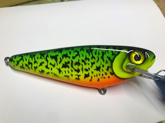 MuskieFIRST  Some recent ones » Basement Baits and Custom Lure Painting »  More Muskie Fishing