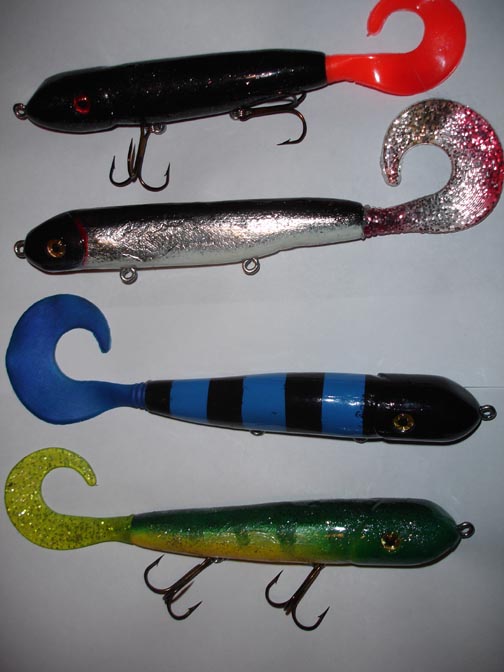 MuskieFIRST  Some More Baits! » Basement Baits and Custom Lure Painting »  More Muskie Fishing
