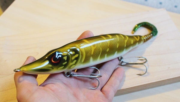 MuskieFIRST  few new homemade lures from me » Basement Baits and