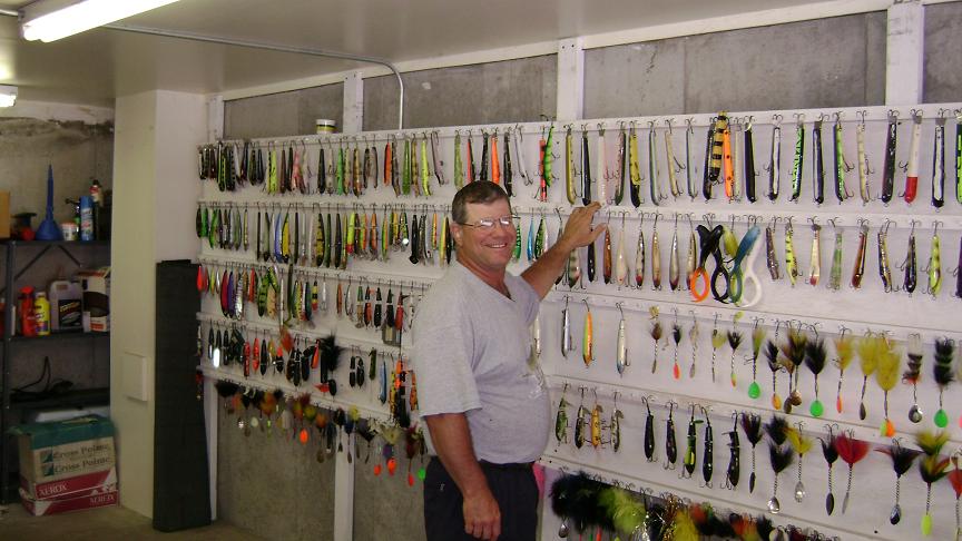MuskieFIRST  How does everyone store their musky baits? » General  Discussion » Muskie Fishing