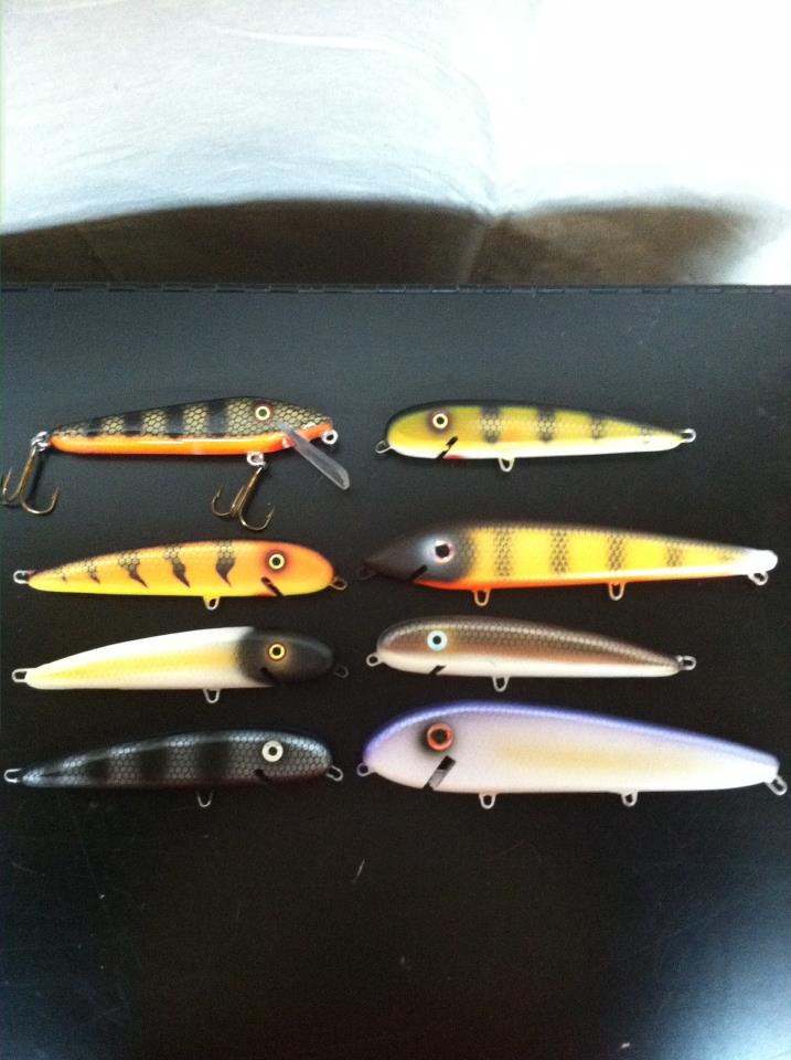 MuskieFIRST New Custom X Lures Painted for Green Bay » Lures,Tackle, and Equipment » Muskie