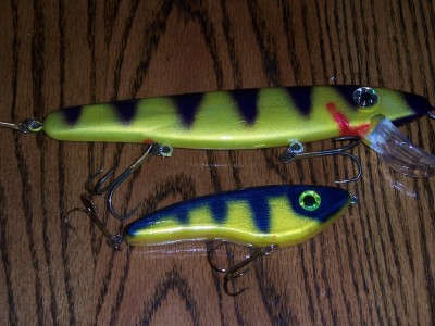 MuskieFIRST  2008 Musky Snax Rainbow Trout Replica Swimbait