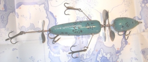 VINTAGE K-B DULUTH MINN #4 SPOON FISHING LURE