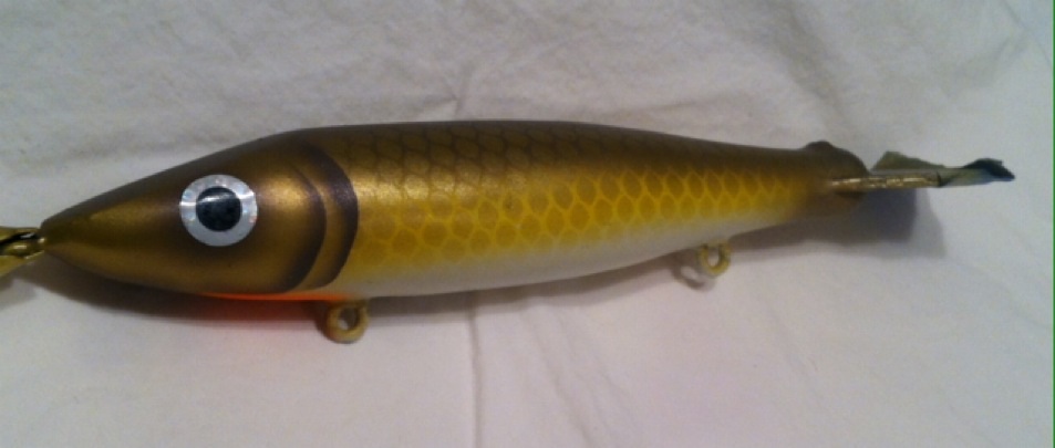 MuskieFIRST  What goes into a repaint? » Basement Baits and