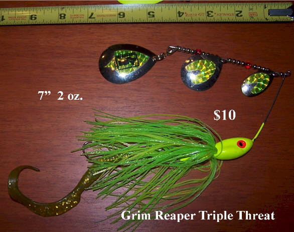 Grim Reaper Lures Triple Threat, Grim Reaper Lures