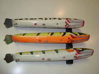 MuskieFIRST  Tallywacker Tail blades » Basement Baits and Custom Lure  Painting » More Muskie Fishing