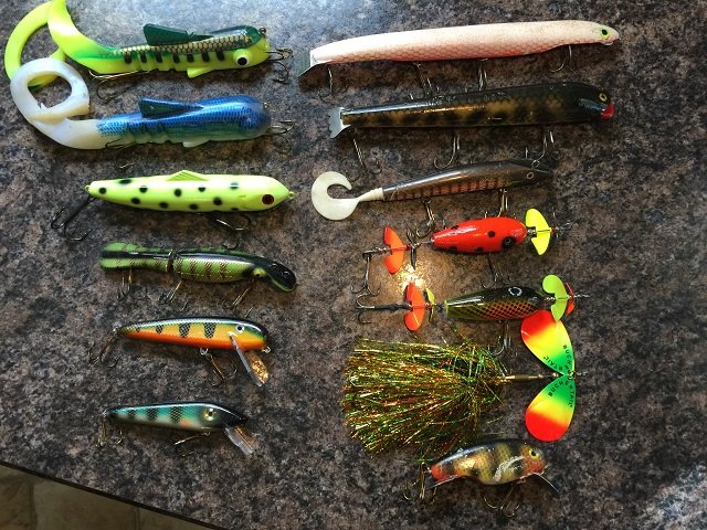 MuskieFIRST  Lure Lot for Sale with Customs » Buy , Sell, and Trade » Muskie  Fishing