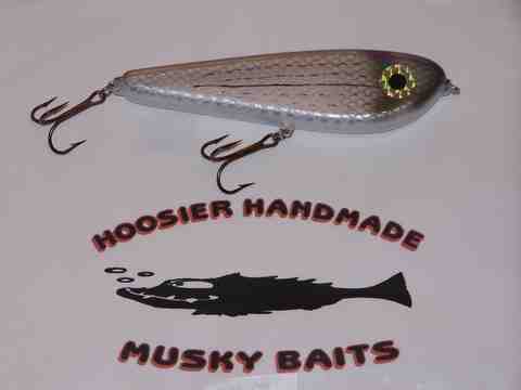 MuskieFIRST  HOT new color » Basement Baits and Custom Lure Painting »  More Muskie Fishing