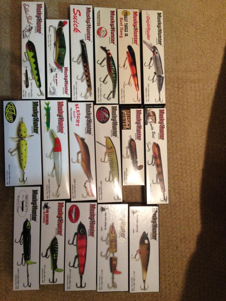 MuskieFIRST  musky hunter collectable lures » Buy , Sell, and
