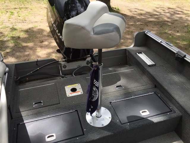 MuskieFIRST  Rear Casting Deck Extension » Muskie Boats and
