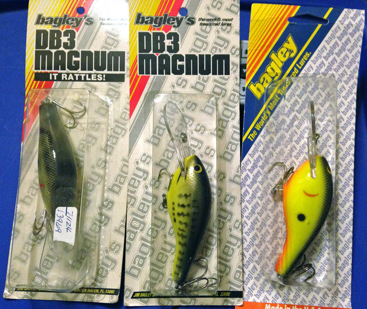 MuskieFIRST  FS Vintage Bagley Musky size Perch in packages +