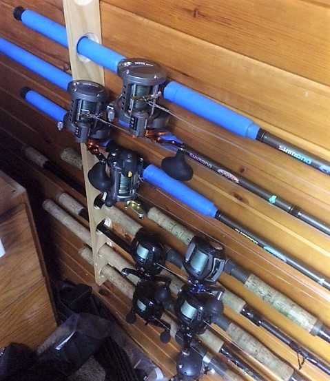 MuskieFIRST  Trolling rod holders » Lures,Tackle, and Equipment