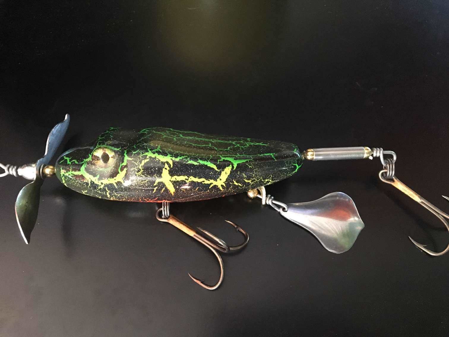 MuskieFIRST  Custom propellers » Basement Baits and Custom Lure