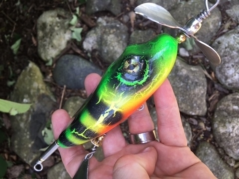 MuskieFIRST  Custom propellers » Basement Baits and Custom Lure