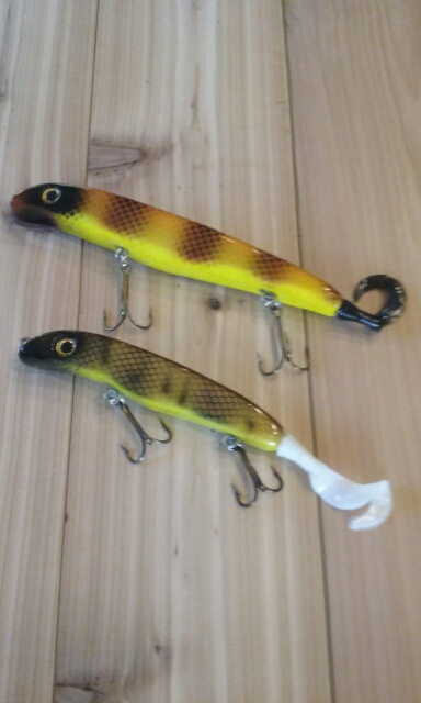 MuskieFIRST  Now that the Milwaukee Show is over » Basement Baits and  Custom Lure Painting » More Muskie Fishing