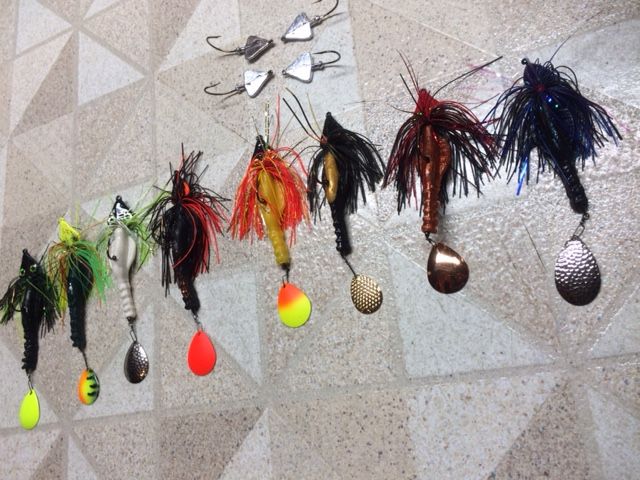 MuskieFIRST  basement tackle box » Basement Baits and Custom Lure Painting  » More Muskie Fishing