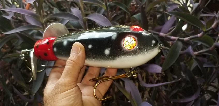 MuskieFIRST  waht the? pounder topwater!???? » Basement Baits and  Custom Lure Painting » More Muskie Fishing