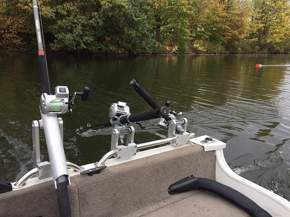 MuskieFIRST  Trolling rod holders » Lures,Tackle, and Equipment » Muskie  Fishing