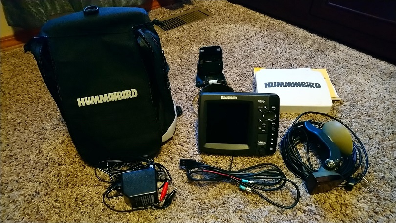 MuskieFIRST  Humminbird 788ci HD w/Portable Fishing Kit and