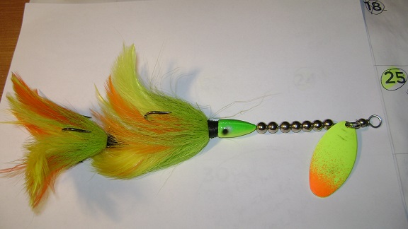 MuskieFIRST  #20 blades bucktail! » Lures,Tackle, and Equipment » Muskie  Fishing