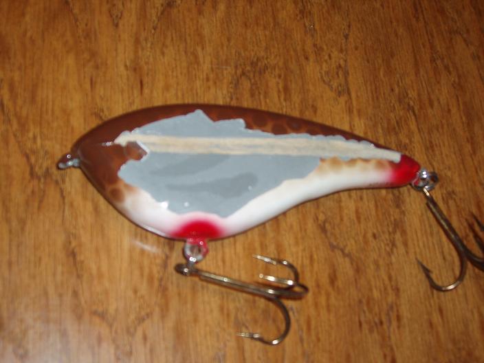 MuskieFIRST  Lures cracked and Busted » Lures,Tackle, and