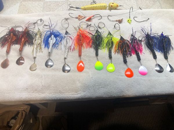 MuskieFIRST  Creature Spins » Basement Baits and Custom Lure Painting »  More Muskie Fishing