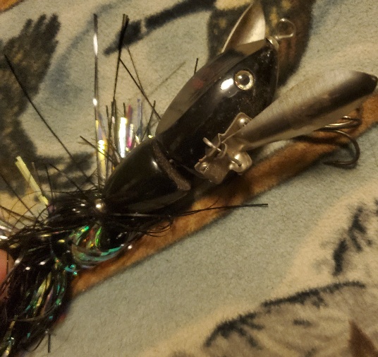 MuskieFIRST  Lure-Creeper/Crawler I.D.? + Story » Lures,Tackle, and  Equipment » Muskie Fishing