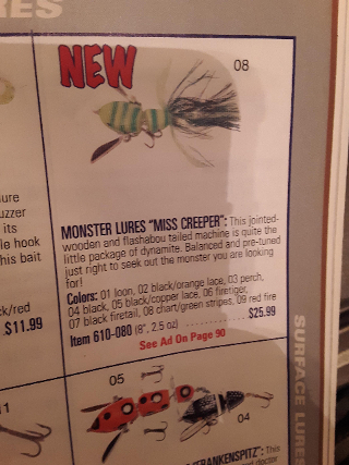 MuskieFIRST  Lure-Creeper/Crawler I.D.? + Story » Lures,Tackle, and  Equipment » Muskie Fishing