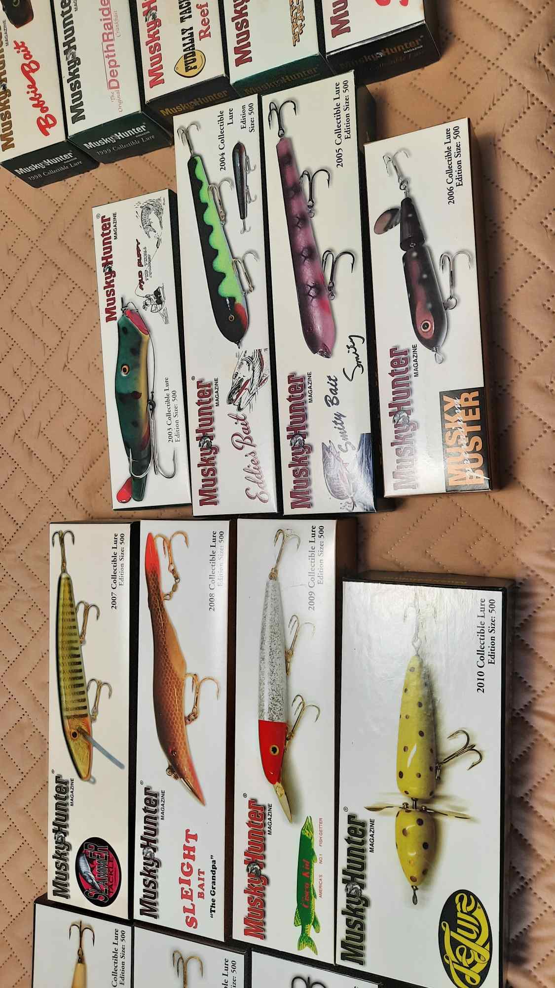 MuskieFIRST  Musky Hunter Collectible Lures » Buy , Sell, and Trade » Muskie  Fishing