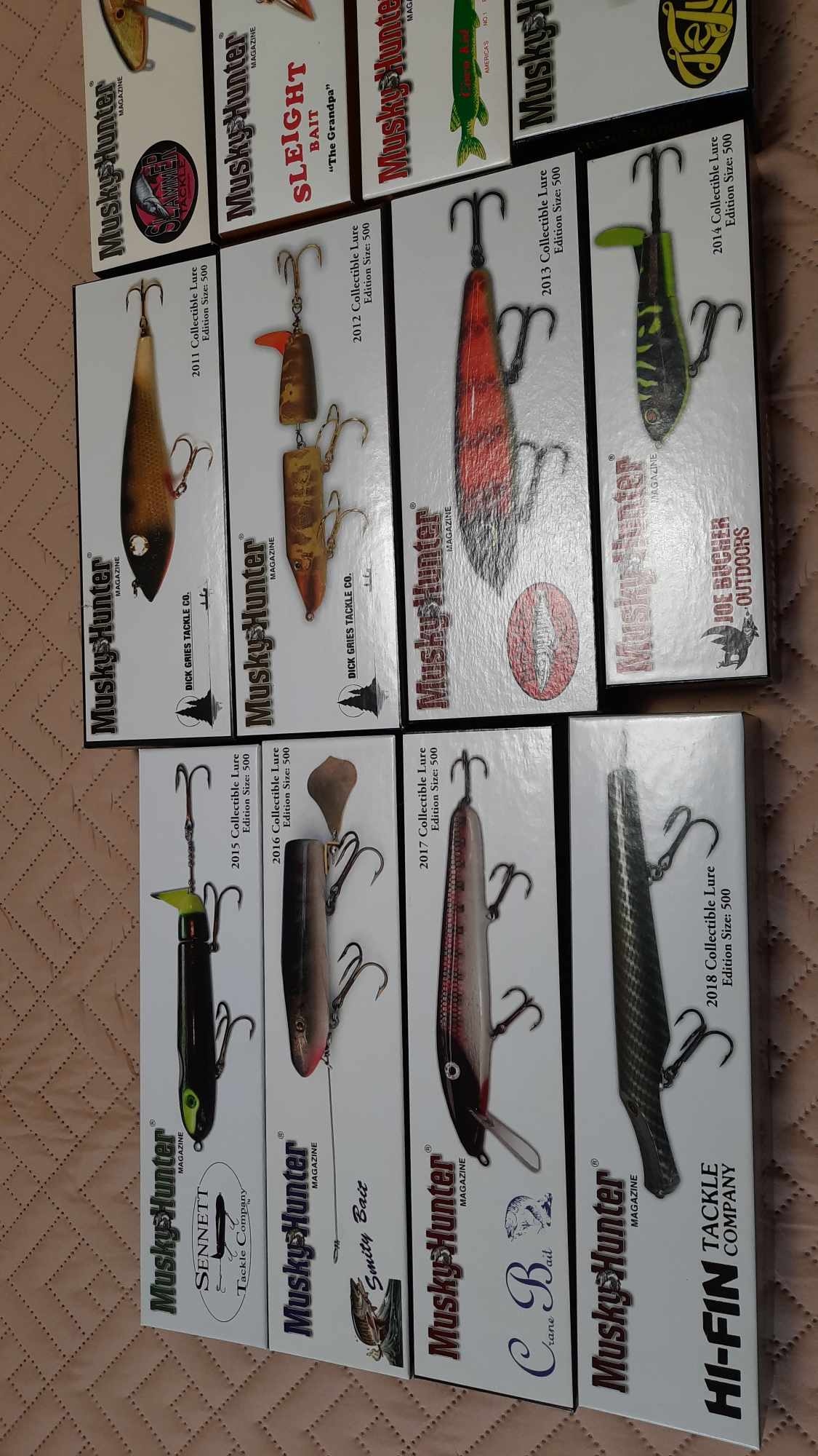 MuskieFIRST  Musky Hunter Collectible Lures » Buy , Sell, and