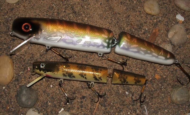 MuskieFIRST  BIG lures - 14 inch plus baits question » Basement Baits and  Custom Lure Painting » More Muskie Fishing