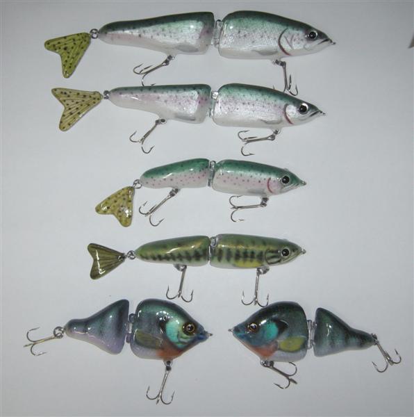 MuskieFIRST  New batch of Swimbaits » Basement Baits and Custom Lure  Painting » More Muskie Fishing