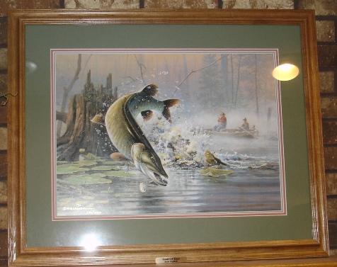 Fishing Musky Esox Framed Art Print for Sale by TigerSoulDesign